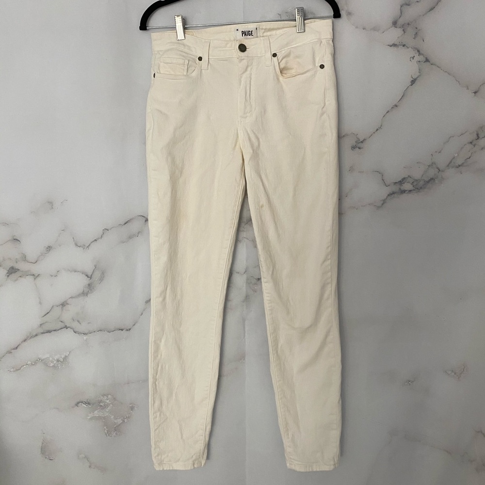 PAIGE white skinny jeans